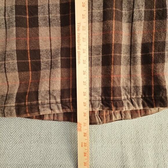 Fleece Lined Heavy Flannel Jacket Men's XXL Five Pockets Workcore Weatherwear - Picture 11 of 16